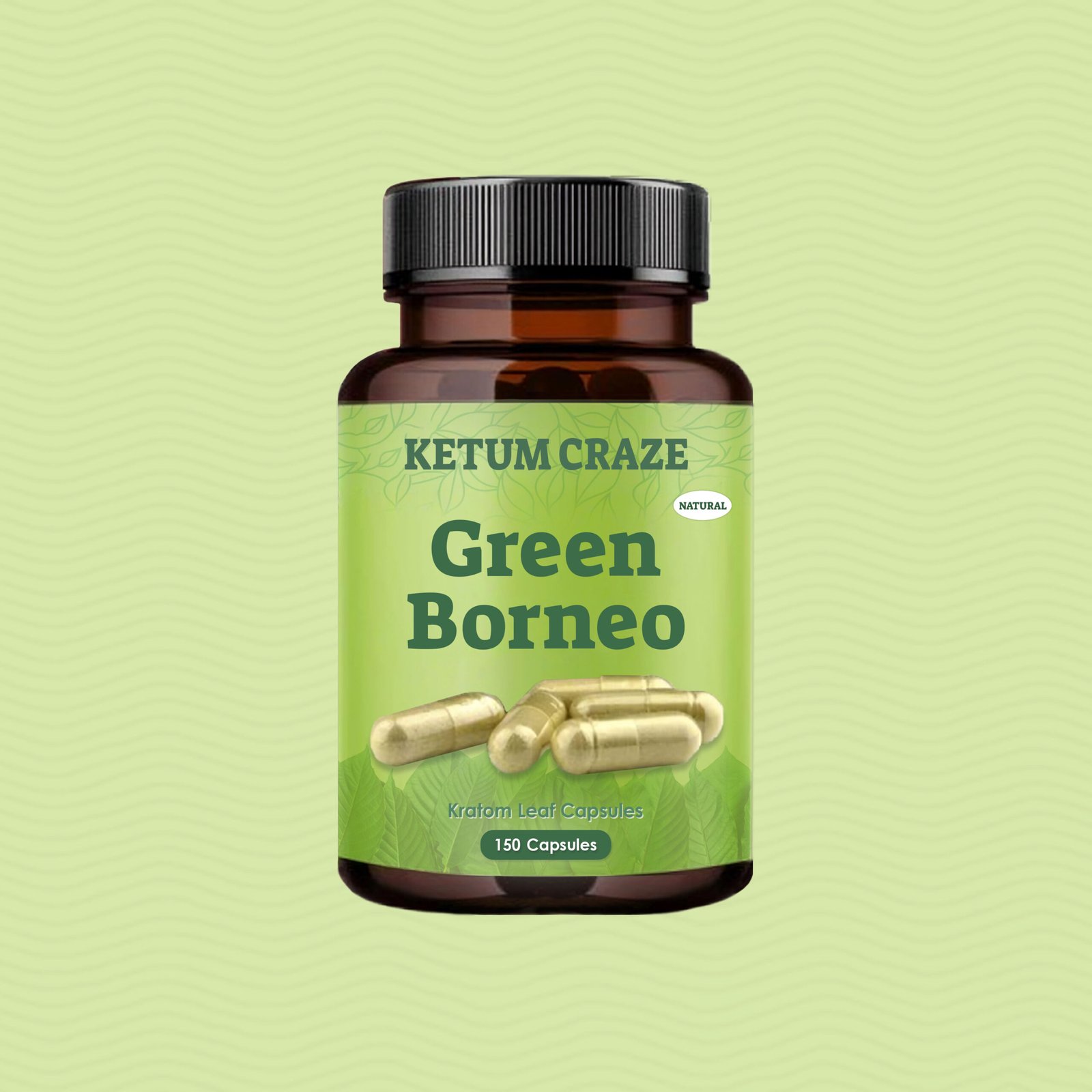 Green Borneo Kratom Capsule