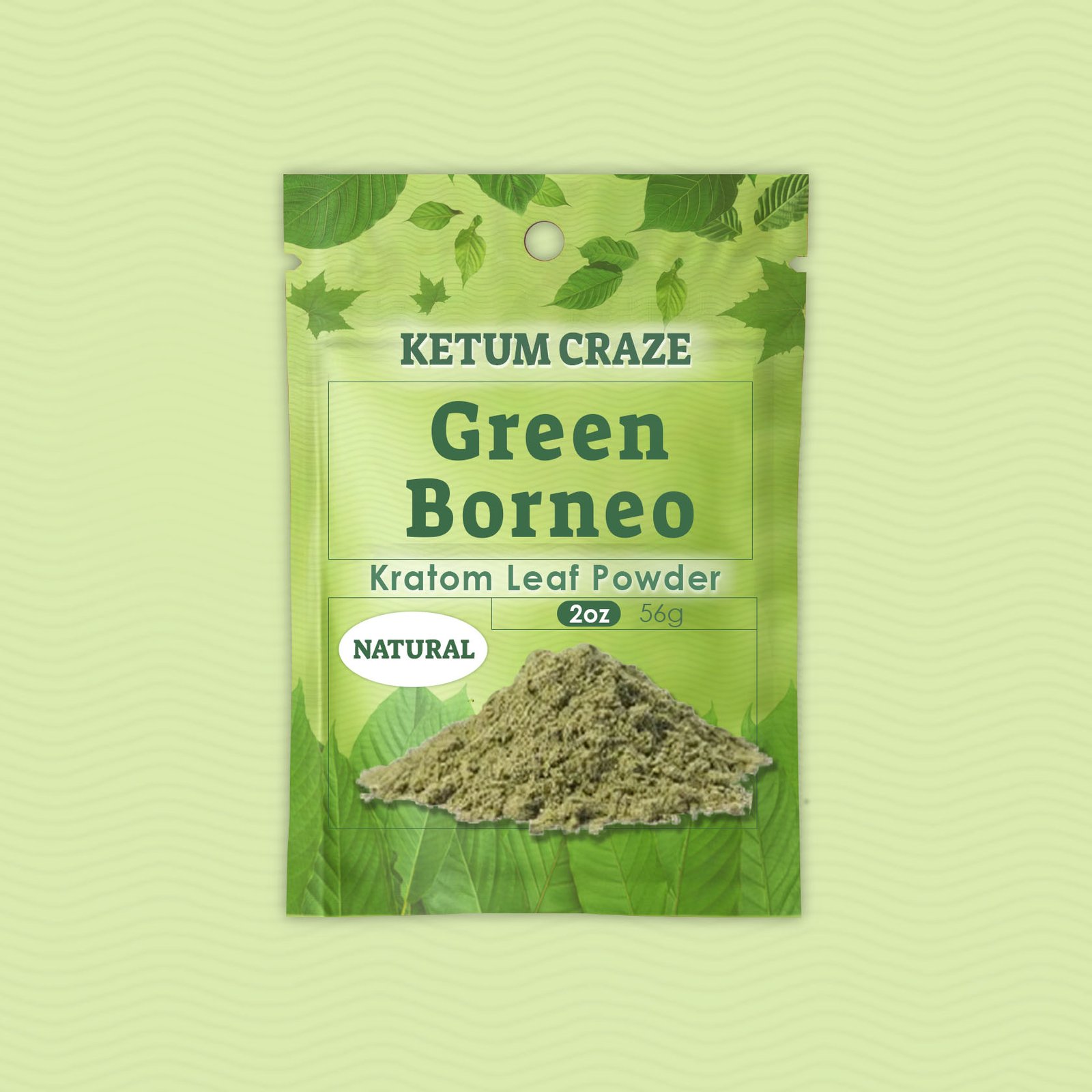 Green Borneo Kratom Powder