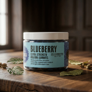 Blueberry Extra Strength Kratom Gummies