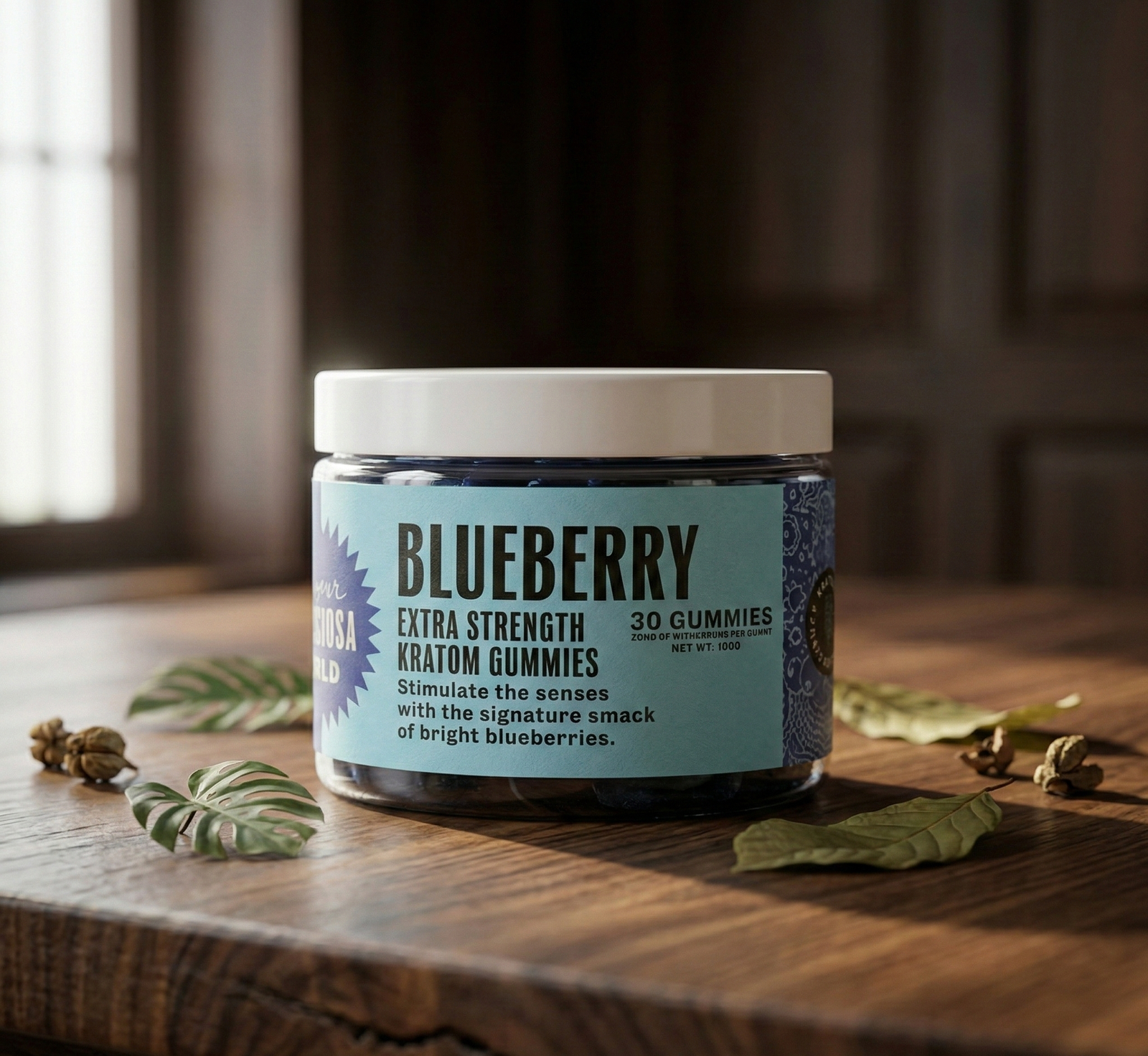 Blueberry Extra Strength Kratom Gummies