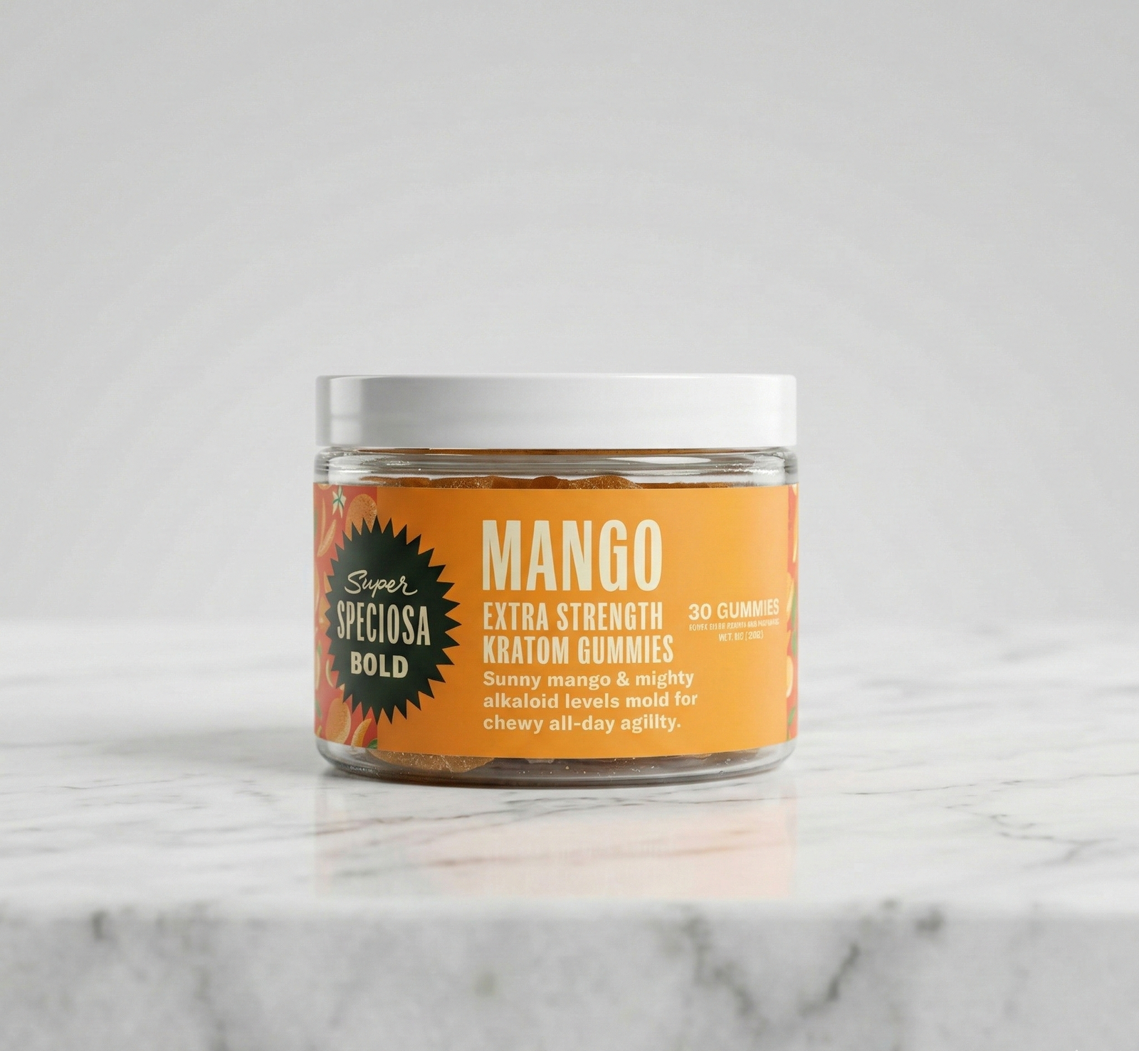 Mango Extra Strength Kratom Gummies