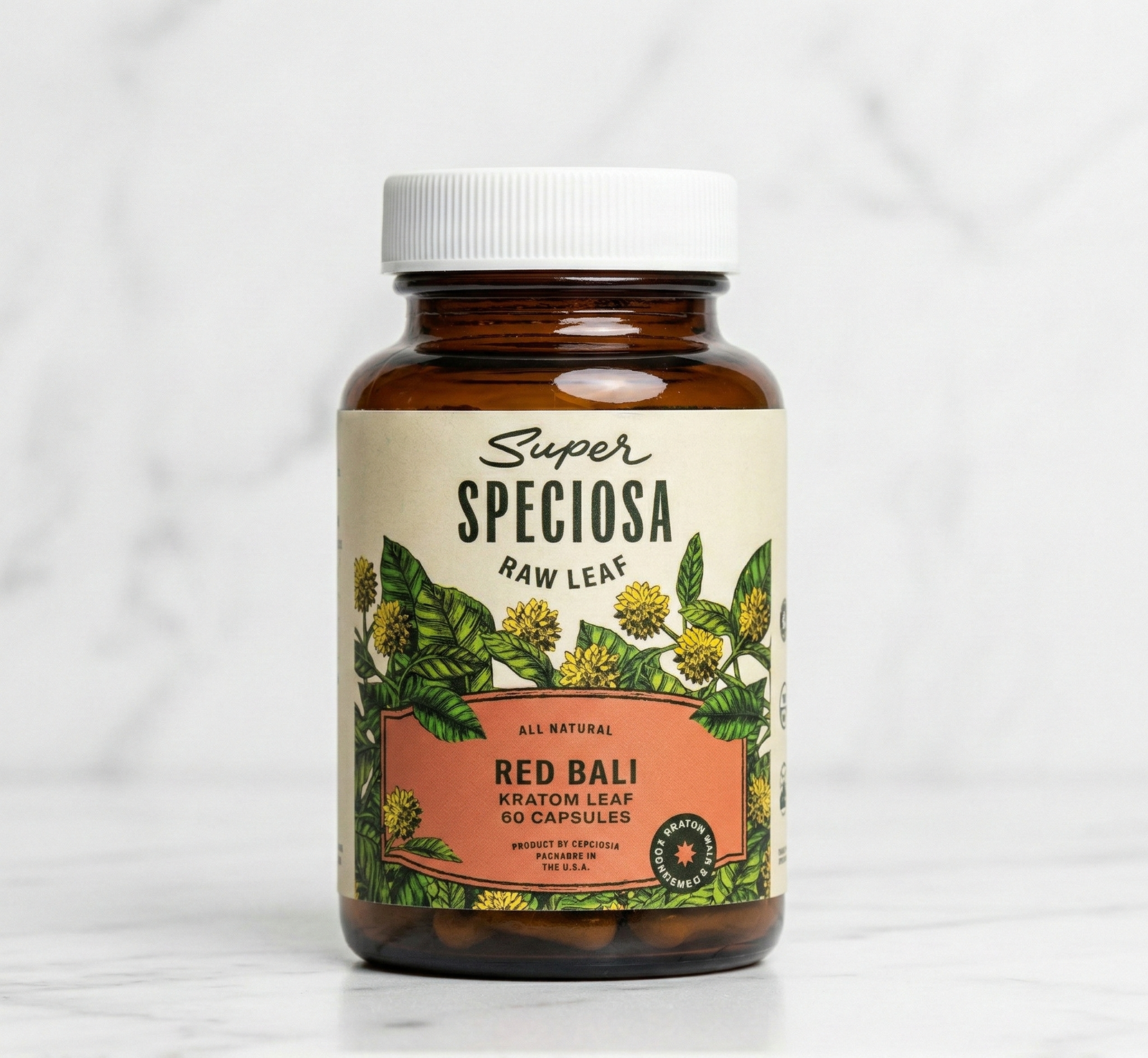 Red Bali Kratom Capsules