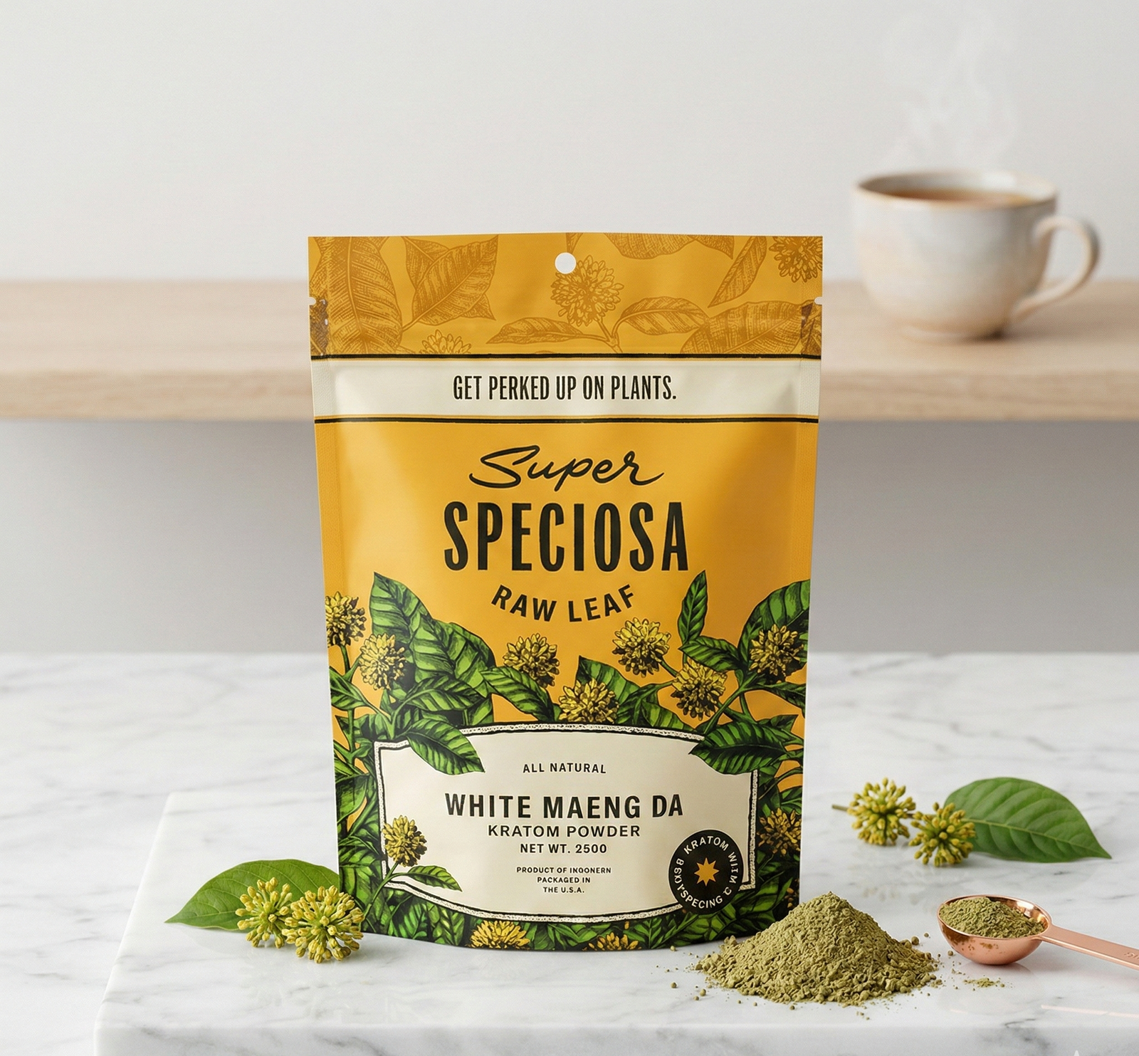 White Maeng Da Kratom Powder