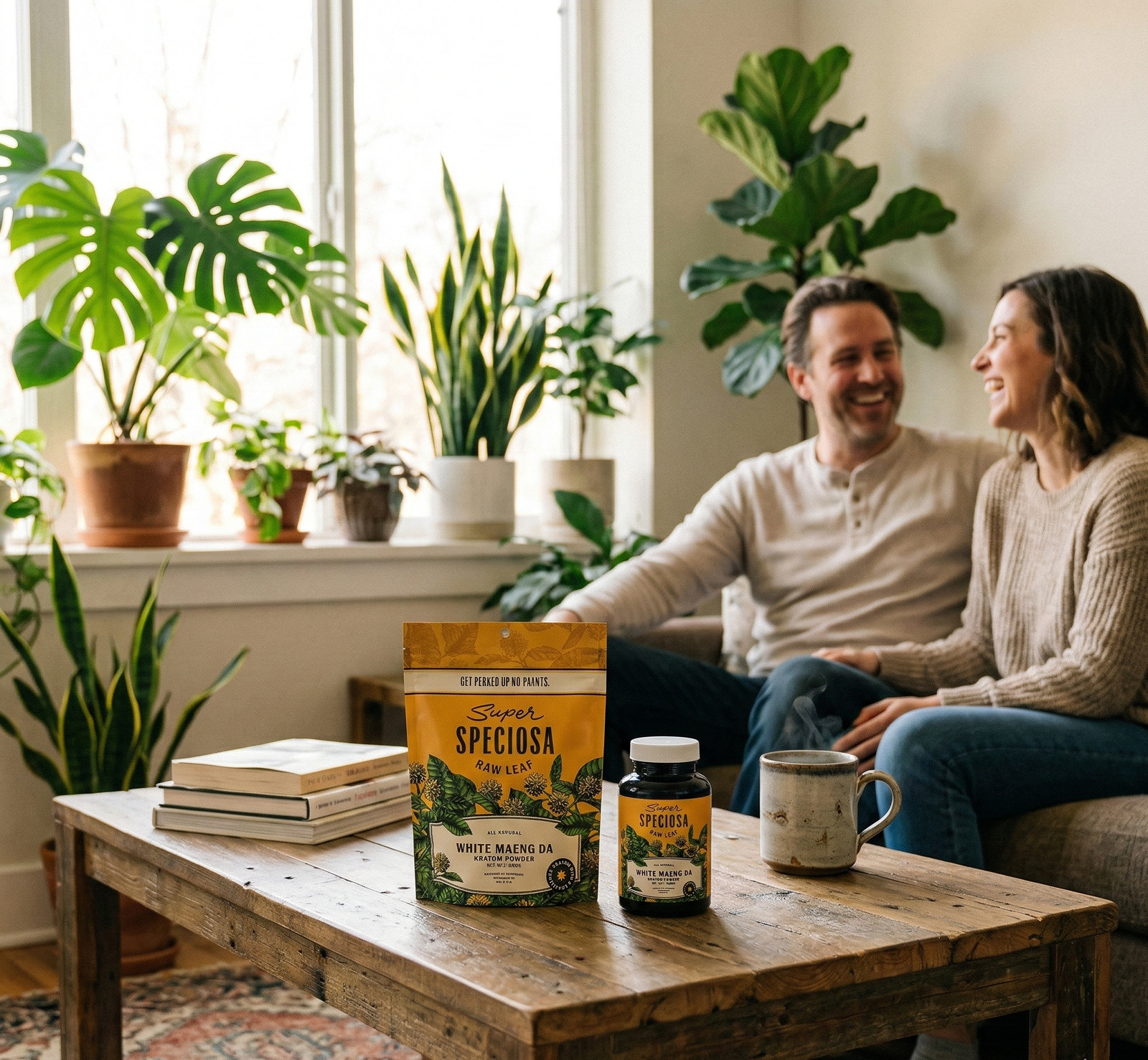 White Maeng Da Kratom Powder - Image 2